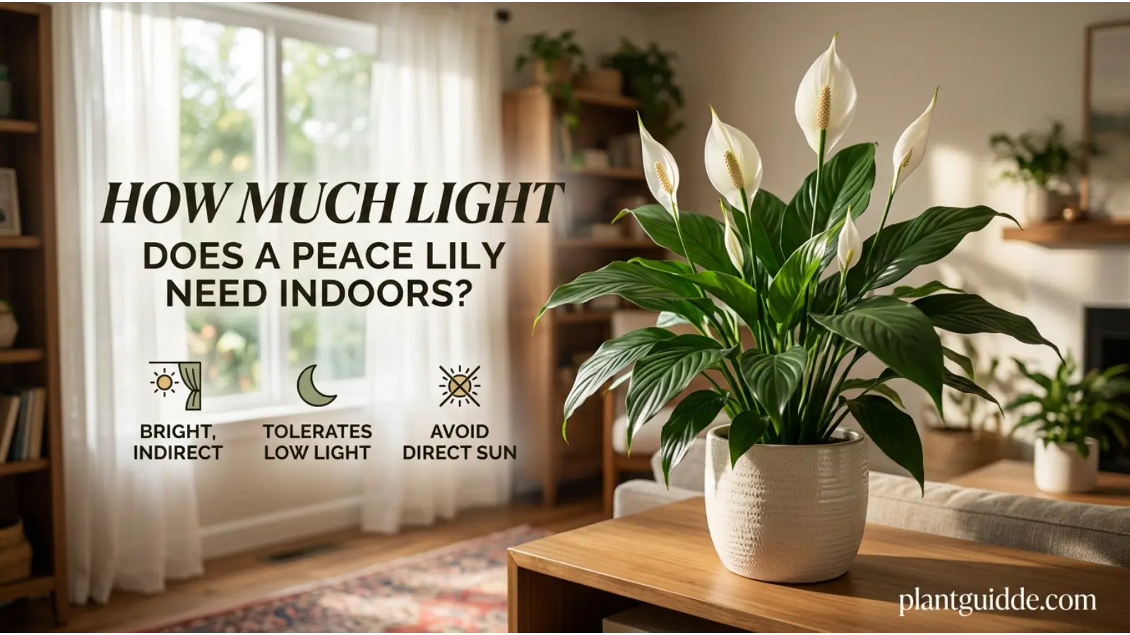 Peace Lily Need Indoors