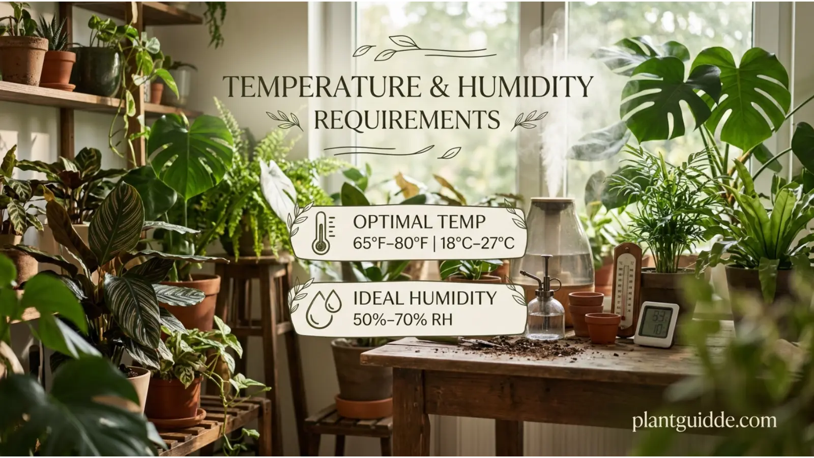 Temperature and Humidity 