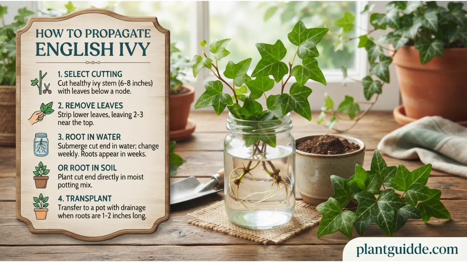 How to Propagate English Ivy