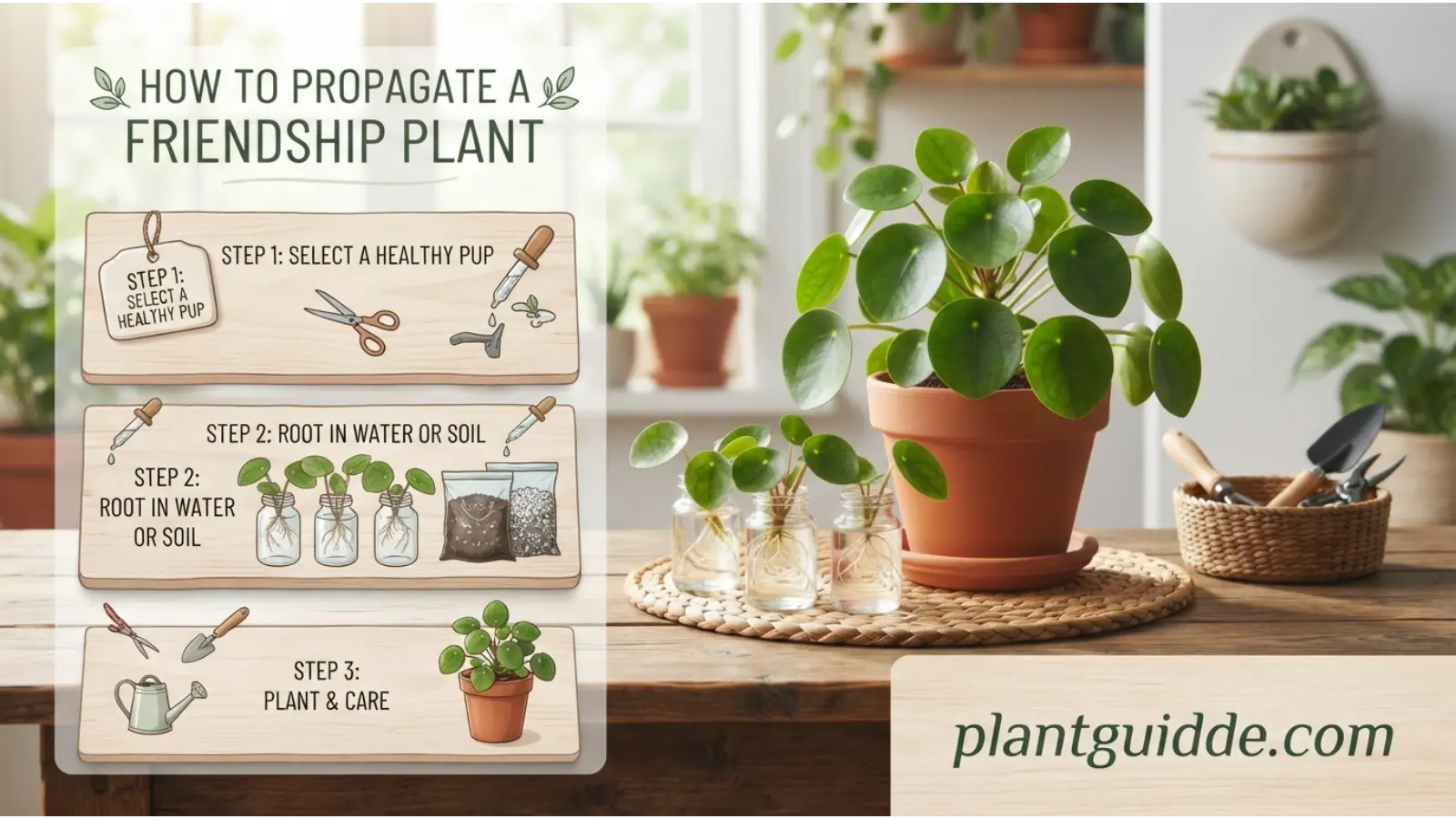Propagate a Friendship Plant