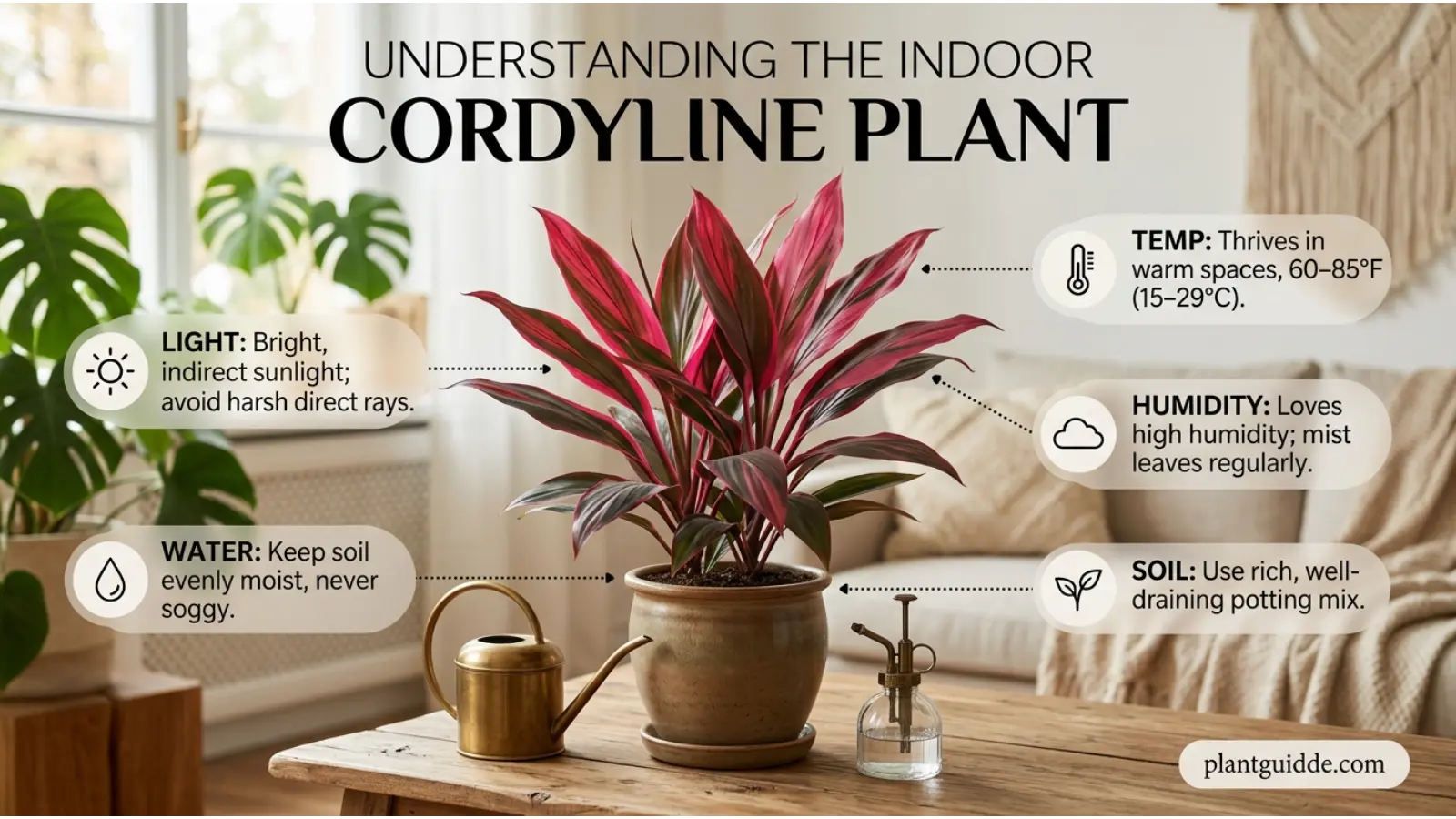 Understanding the Indoor Cordyline Plant
