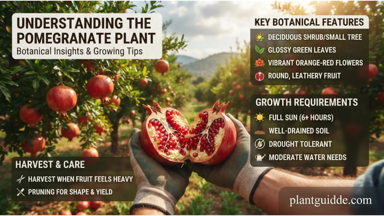 Understanding the Pomegranate Plant